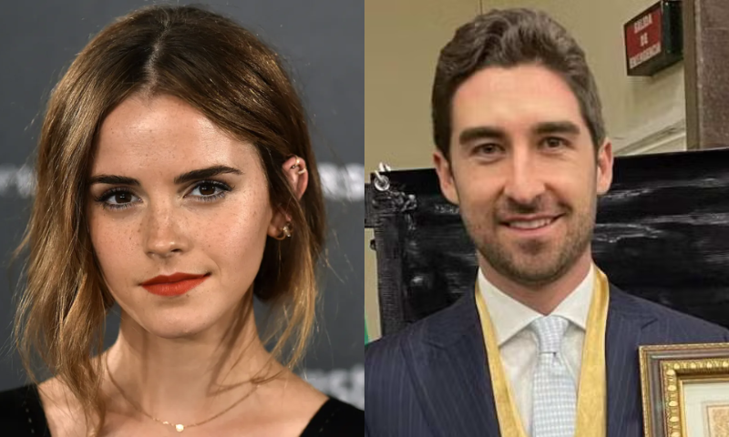 Emma Watson and Gonzalo Hevia Baillères