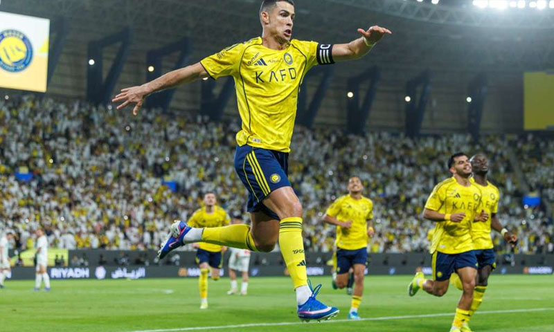 Ronaldo, just recovered from injuries, fires two goals to win Al-Nassr vs Al-Najma clash
