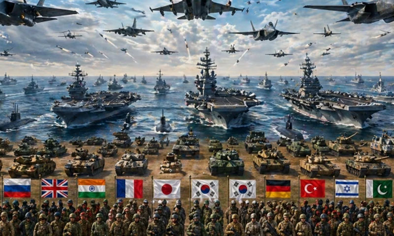 Asian defence spending jumps 8.1 per cent in 2025 amid tensions: SIPRI