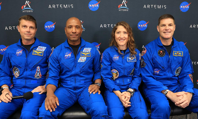 When is the Artemis II, NASA space mission, launch today?