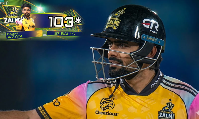 IU to chase 222-run target in key PSL United vs Zalmi clash, Babar Azam standout