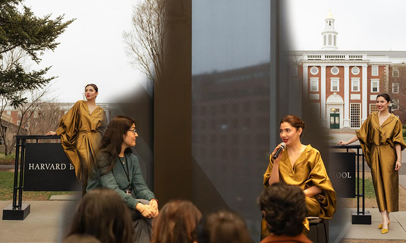 Mahira Khan calls Harvard appearance a “dreamlike moment,” represents Pakistan globally