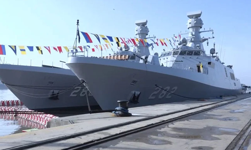 Pakistan Navy inducts advanced warship PNS Khaibar