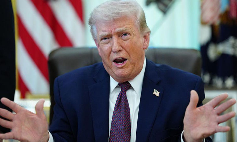 US forces begin ‘clearing’ Strait of Hormuz, claims Trump