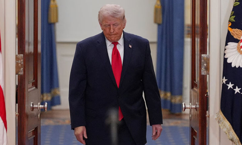 Trump says US forces clearing Strait of Hormuz