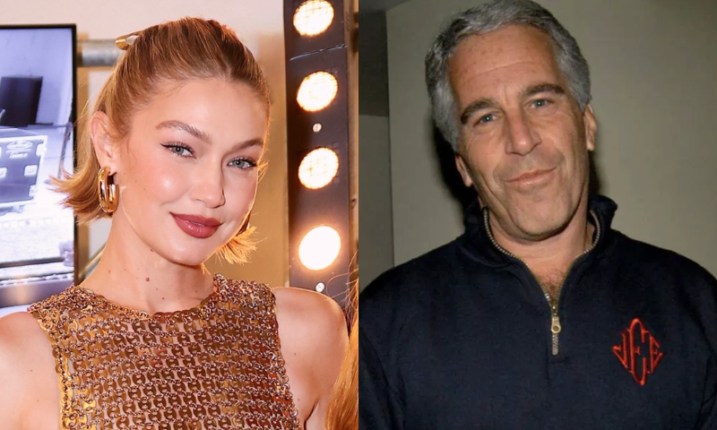 Gigi Hadid and Jeffery Epstein