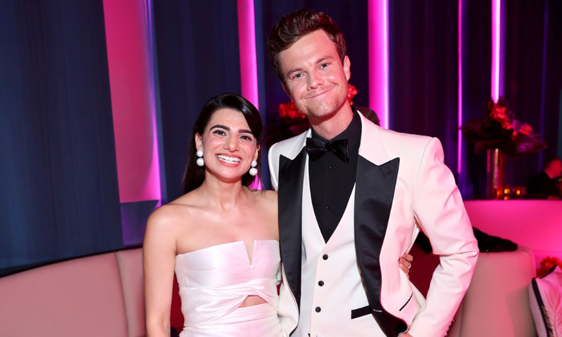 Claudia Doumit and Jack Quaid