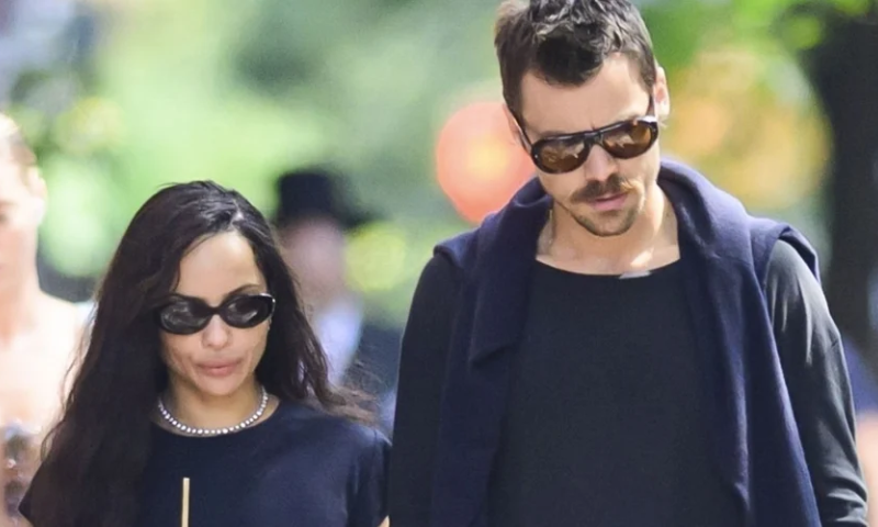 Zoë Kravitz and Harry Styles