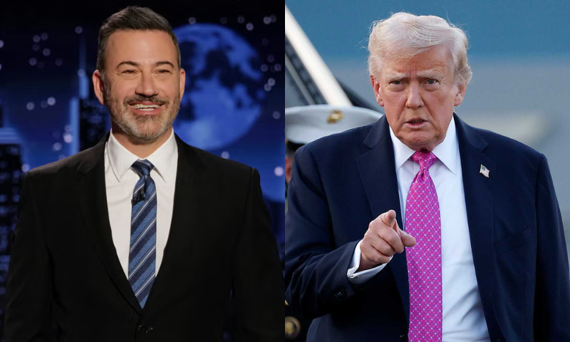Jimmy Kimmel and Trump