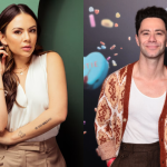 Janel Parrish and Sasha Farber