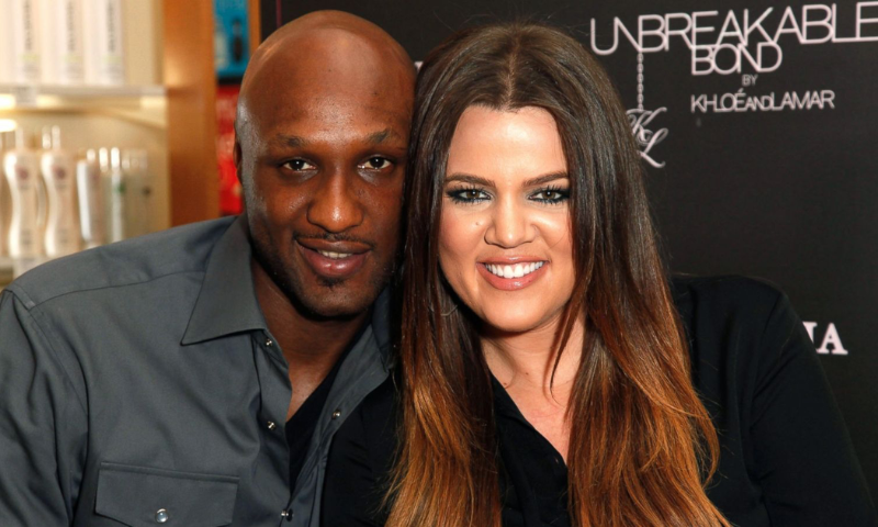 Lamar Odom and Khloe Kardashian