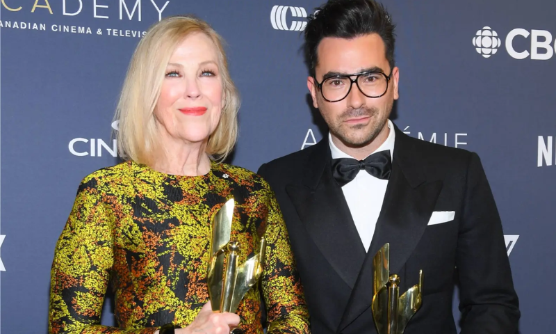 Dan Levy and Catherine O Hara