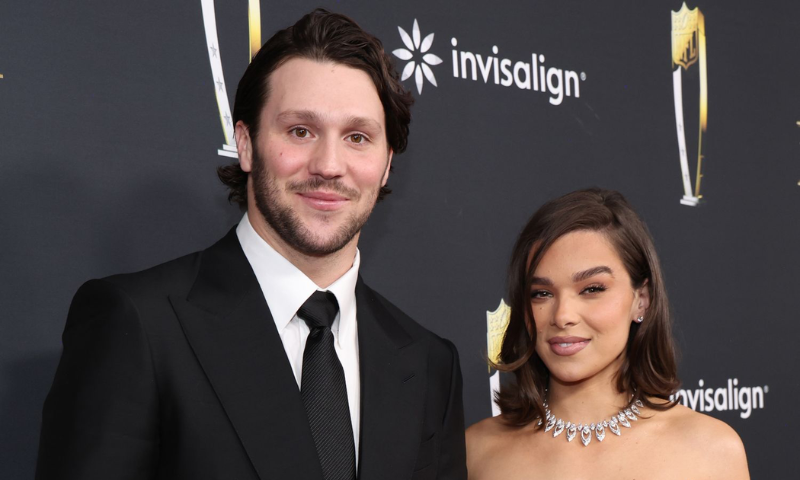 Hailee Steinfeld and Josh Allen