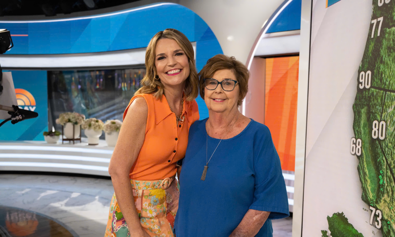 Nancy and Savannah Guthrie