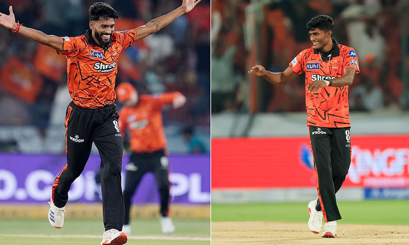 Royals collapse as Hinge’s fiery debut powers Sunrisers win