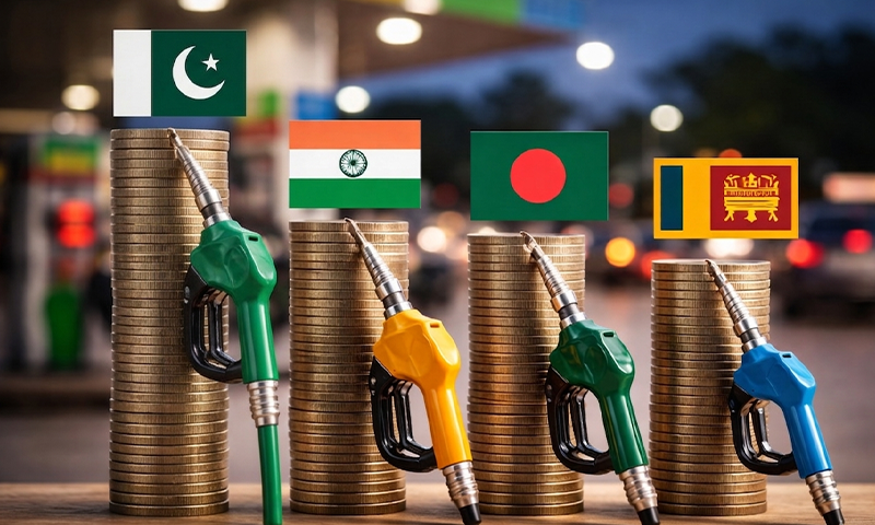 India Pakistan petrol prices