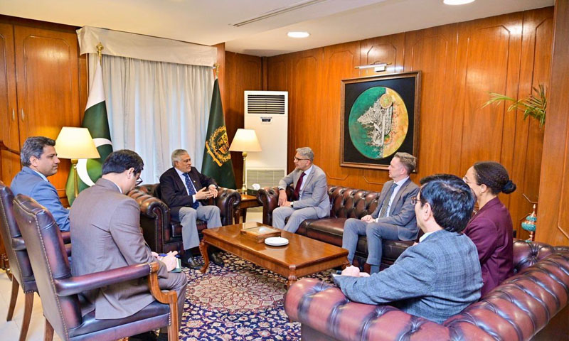 Canada envoy, Dar discuss regional peace, bilateral ties