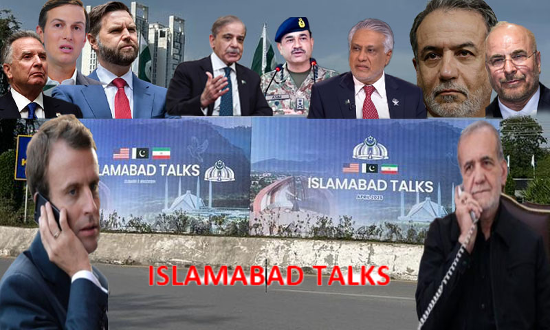 Macron, Pezeshkian discuss Islamabad peace talks in phone call