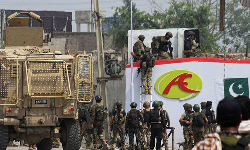 Militant killed in overnight attack on police post in Bannu