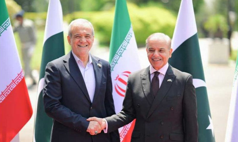 PM Sharif, Iran’s Pezeshkian discuss ceasefire, future negotiations