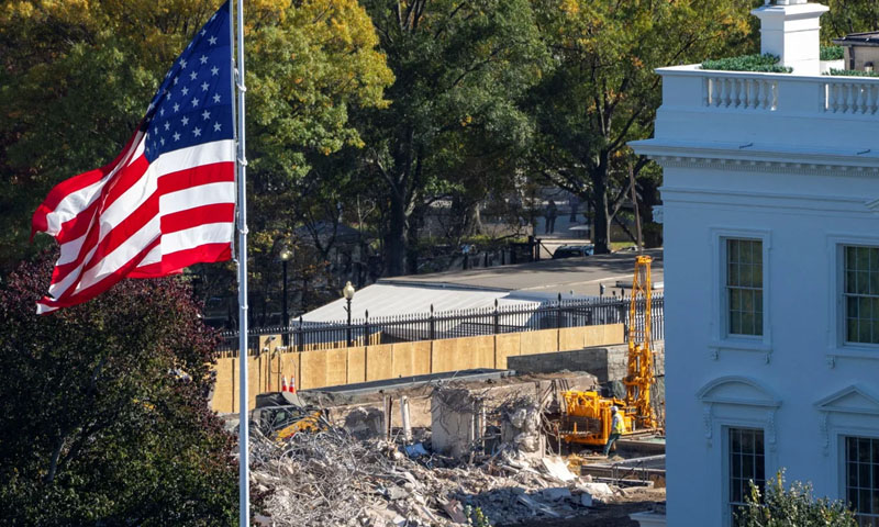 Trump urges immediate construction of White House security ballroom