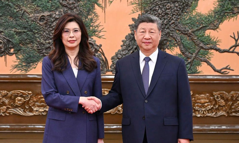 Taiwan’s independence ‘will not be tolerated’, Xi tells opposition leader