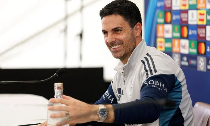 Arteta misses title confirmation moment as Arsenal crowned Premier League champions: Profile photo by The Strait Times