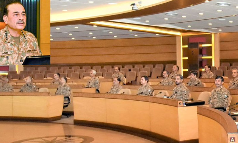 Corps commanders reject Afghan Taliban propaganda, vows to dismantle terror networks