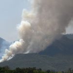 Massive fire erupts in Margalla Hills, over 100 firefighters battle blaze: The Photo was taken at the time when the above incident took place