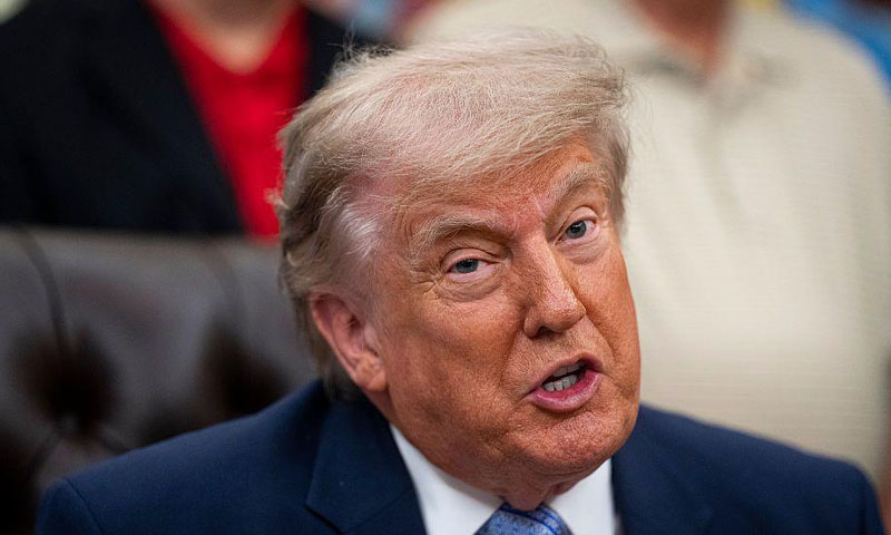 Trump says Iran talks ‘constructive,’ urges caution on deal as Tehran asserts Hormuz control rights: File photo taken from BBC