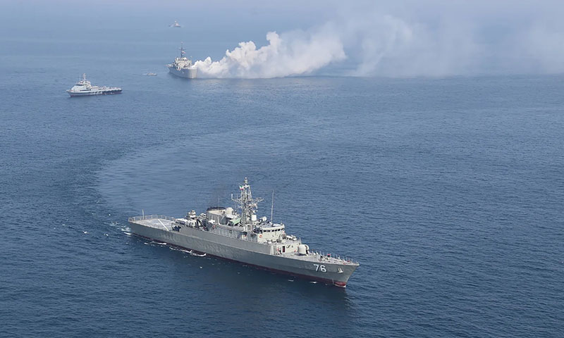 Tensions rise in Gulf after Iran fires warning shots at US destroyers near Hormuz