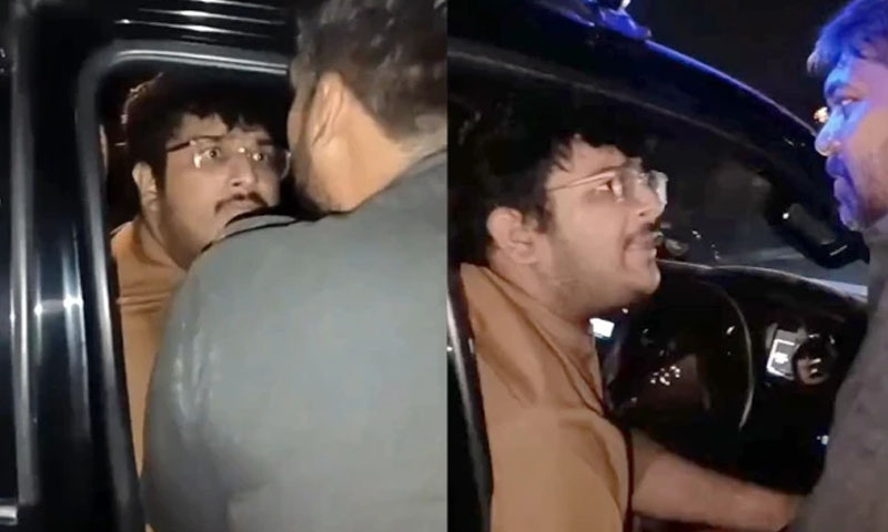 Karachi police detain officer’s son after checkpoint altercation