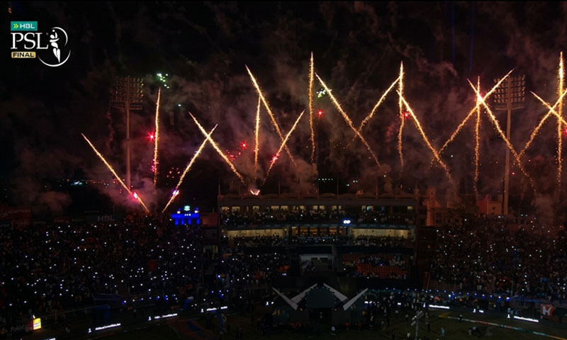 Star artists hold PSL closing ceremony ahead of Zalmi vs Kingsmen massive Gaddafi Stadium final