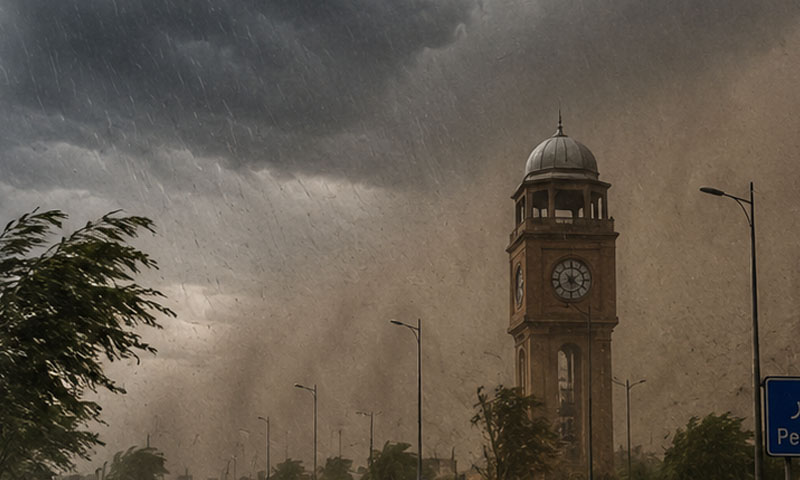 Weather update: Rain, storms and hail expected in parts of KP within next 2–4 hours