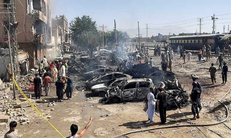 Quetta train blast 2026