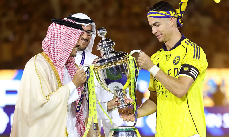 Ronaldo brace seals Saudi Pro League title for Al Nassr in dominant final-day win