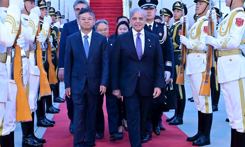 Shehbaz Sharif China visit