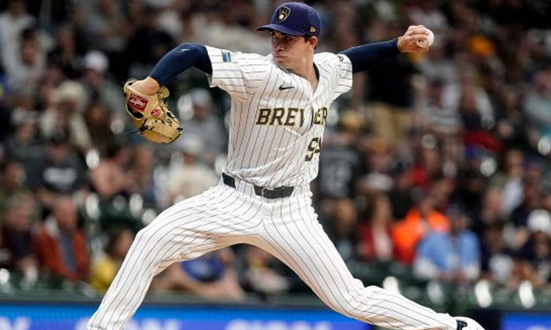 Brewers turn to Robert Gasser as young arms lead push for series sweep