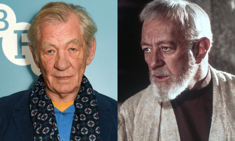 Alec Guinness and Ian McKellen