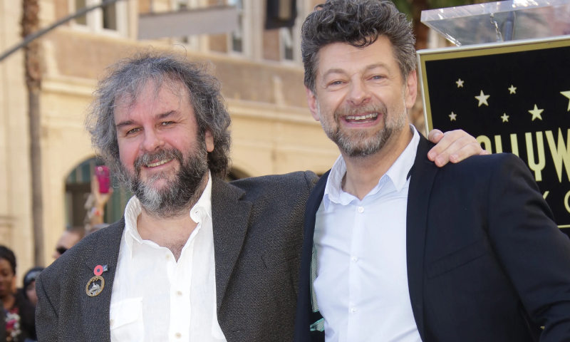 Peter Jackson and Andy Serkis