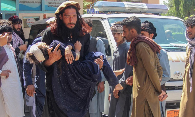 22 Afghan refugees returning from Pakistan killed in road crash