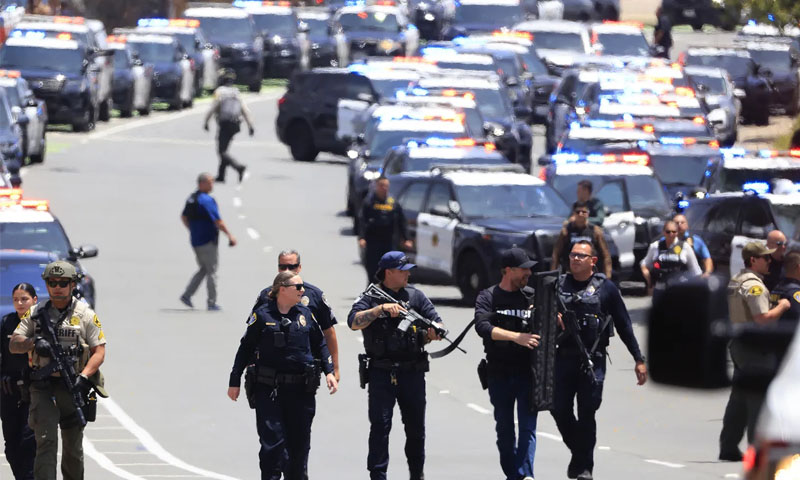 Two teen gunmen kill three at San Diego mosque before taking own lives