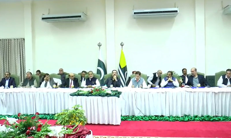 AJK parties back timely elections, JKJAAC boycotts huddle over unmet demands