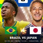 Brazil face Japan in Round of 32 clash after Tokyo friendly upset