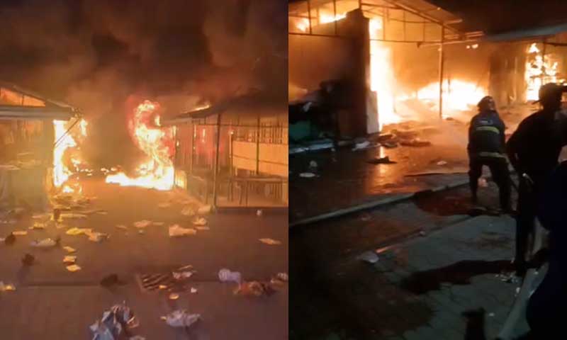 H-9 bazaar fire
