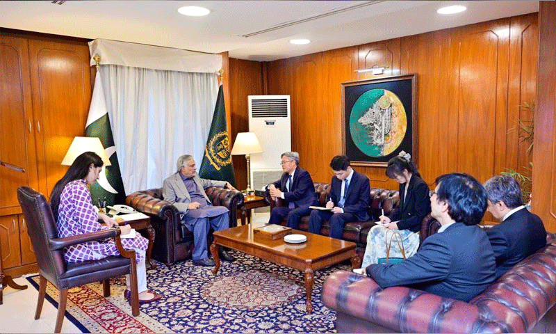Chinese Ambassador Jiang Zaidong, Dar discuss regional, global developments