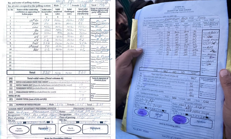 PPP seeks immediate release of Form 45 amid GB election counting delays