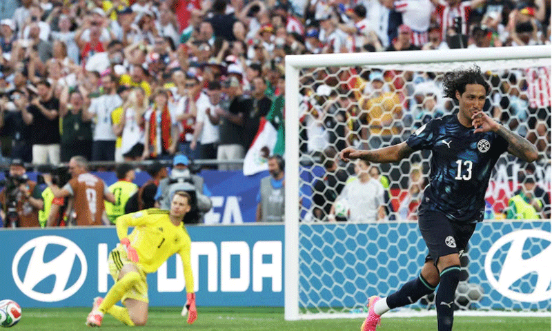 Paraguay beat Germany on penalties to book last-16 spot