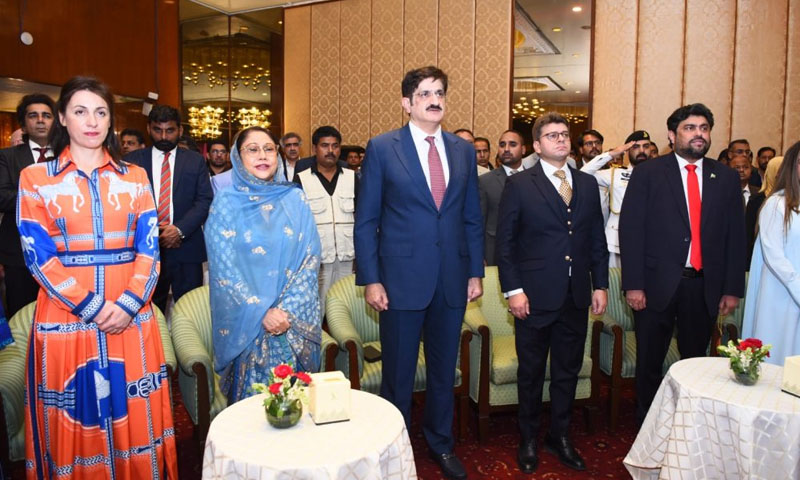 Italian Consulate in Karachi marks 80th Republic Day at PC Hotel, governor, CM attend