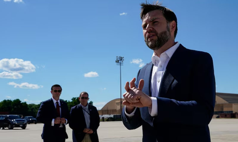 JD Vance lands in Switzerland for high-stakes US-Iran peace talks